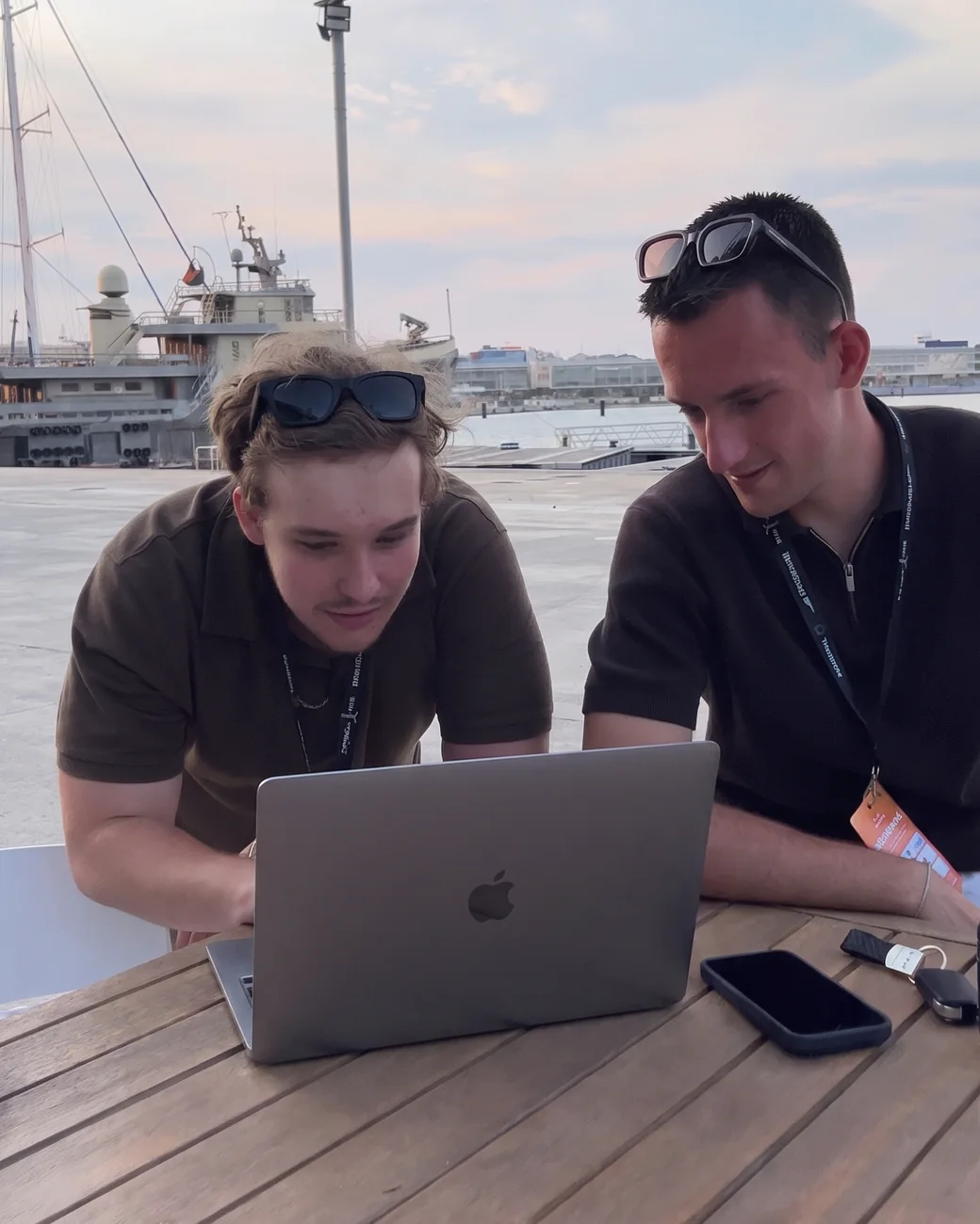 Working session with the Balority team.