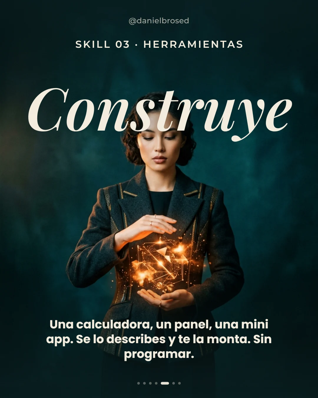 Skill de herramientas: construye calculadoras, paneles y mini apps