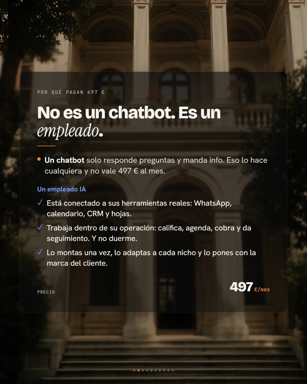 No es un chatbot, es un empleado conectado a las herramientas