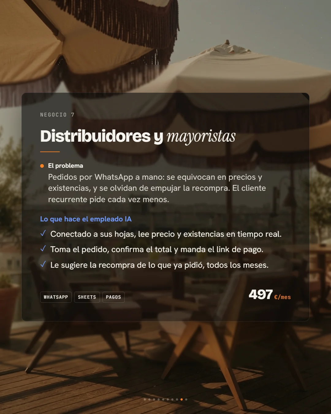 Empleado de IA para distribuidores y mayoristas