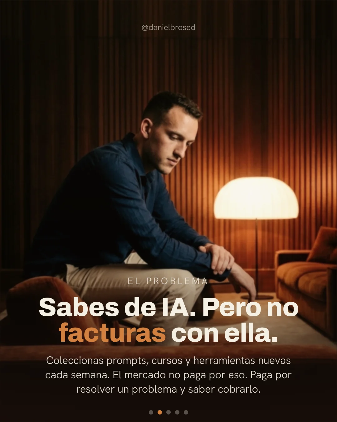 El problema: sabes de IA pero no facturas con ella